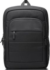 Mochila Eq Sostenible para Portatil hasta 14 42% de Poliester Reciclado y Acabado Resistente y Ligero Compartimento Acolchado para Proteger el Portatil, Junto con Compartimento Frontal para Perfericos y Dos Bolsillos Laterales, Correas Acolchadas para