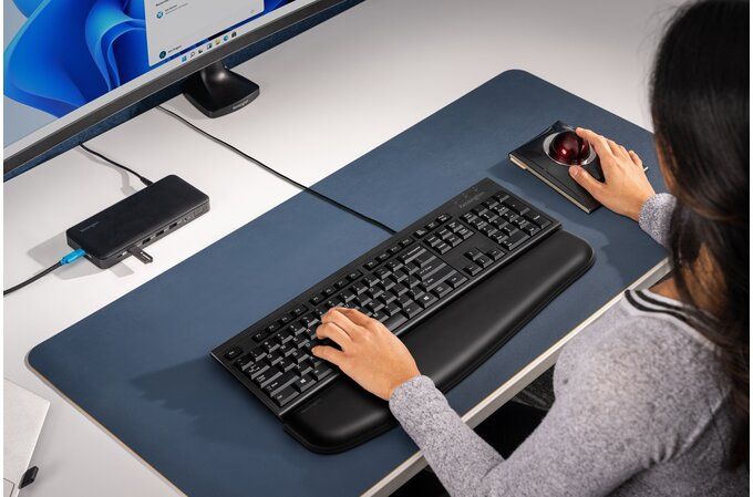 Teclado Kensington QWERTY USB-A Negro (K63727ES)