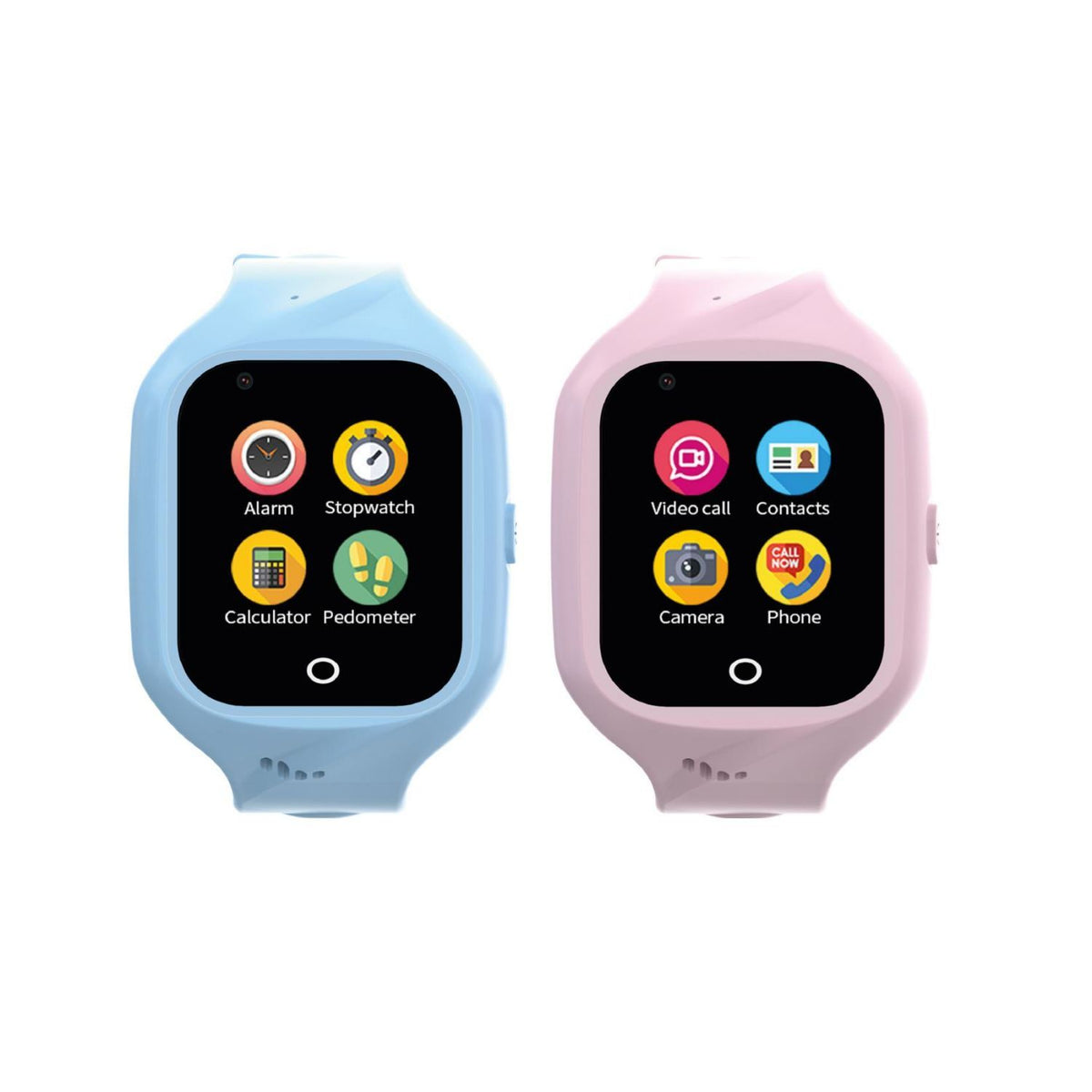 Smartwatch CELLY Kids GPS 4G Azul/Rosa (KIDSWATCH4G)