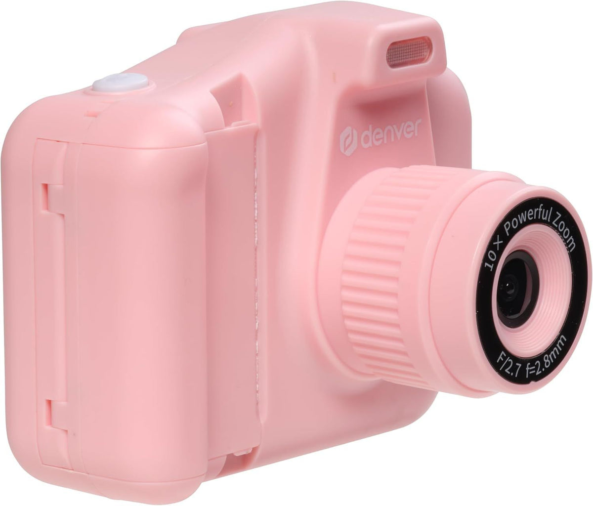 Cámara Digital DENVER 2.8" para Niños Rosa (KPC-1370P)