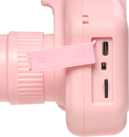 Cámara Digital DENVER 2.8" para Niños Rosa (KPC-1370P)