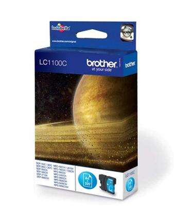 Brother LC1100 Cyan Cartucho de Tinta Original - LC1100C. 325 Paginas