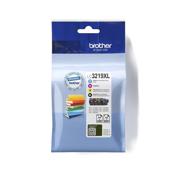 Brother LC3219XL 4-Pack Original Ink Cartridges - LC3219XLVAL