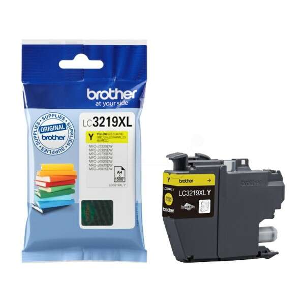 Brother LC3219XL Yellow Original Ink Cartridge - LC3219XLY