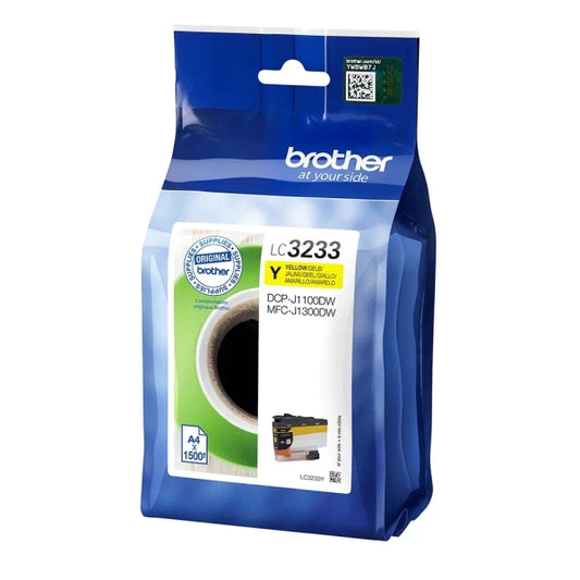 Brother LC3233 Yellow Original Ink Cartridge - LC3233Y