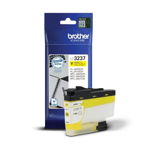 Brother LC3237 Yellow Original Ink Cartridge - LC3237Y
