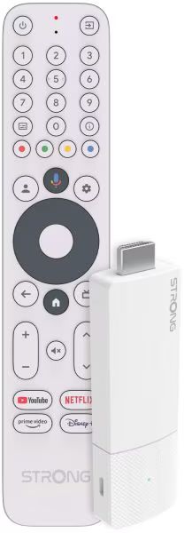TV Stick Strong 4K UHD USB HDMI BT Blanco (LEAP-AIR)