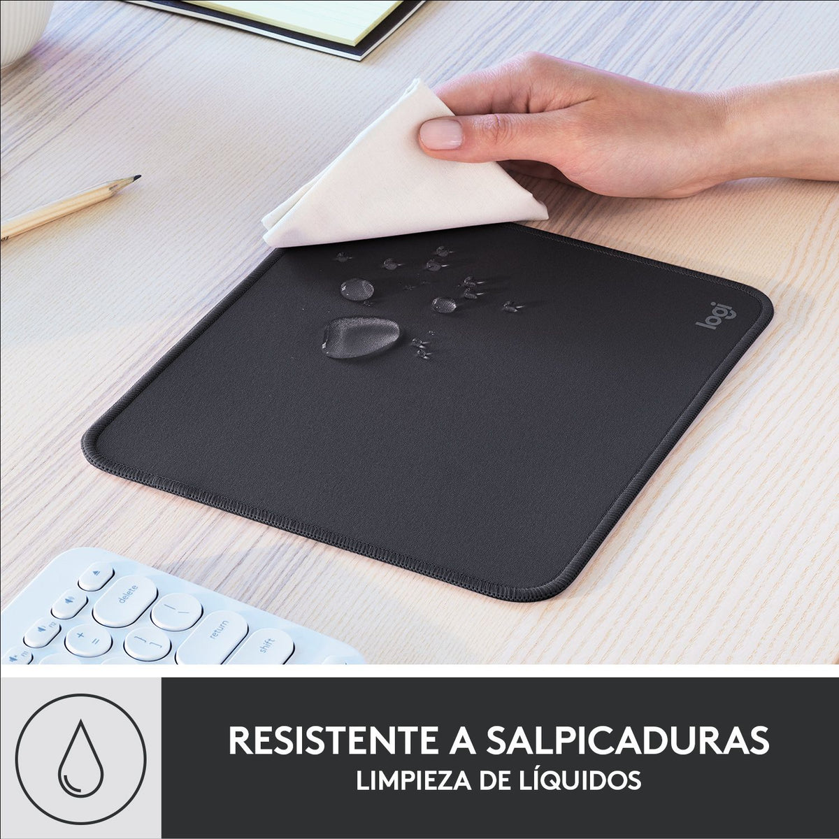 Alfombrilla LOGITECH Studio 2x200x230mm (956-000049)