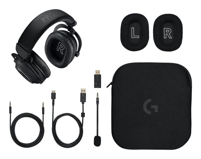AURICULARES + MICROFONO LOGITECH G PRO X 2 INALAMBRICO NEGRO