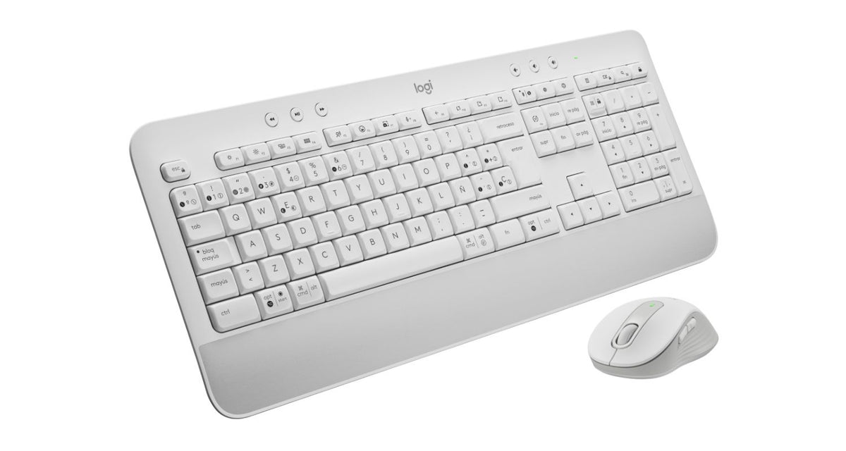 T+Ratón LOGITECH MK650 Bluetooth Blanco (920-011026) (LOG-TEC SET SG MK650 BUS WH)