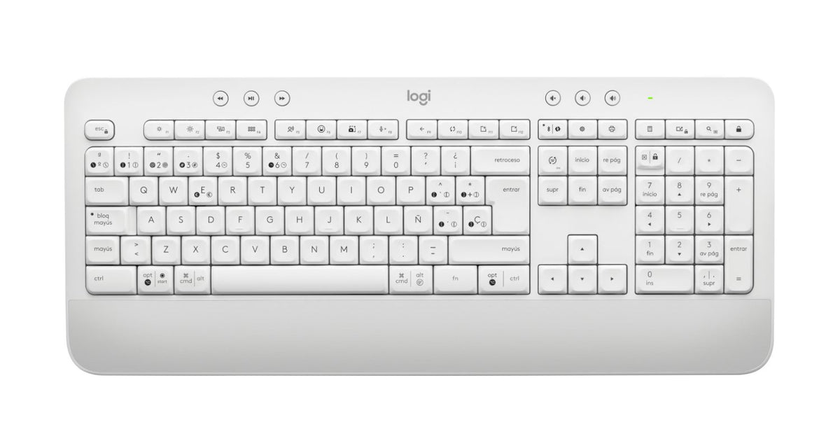 T+Ratón LOGITECH MK650 Bluetooth Blanco (920-011026) (LOG-TEC SET SG MK650 BUS WH)