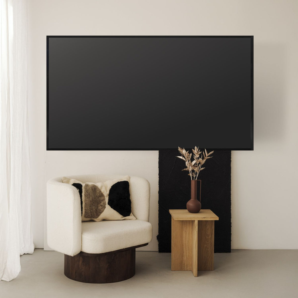 Soporte Pared TooQ 37"-86" Fijo Máx. 45Kg (LP1050F-B)