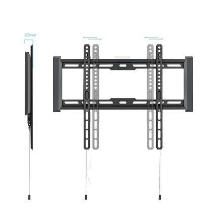 Soporte Pared TooQ 32"-70" Fijo Máx. 75Kg (LP1073F-B)
