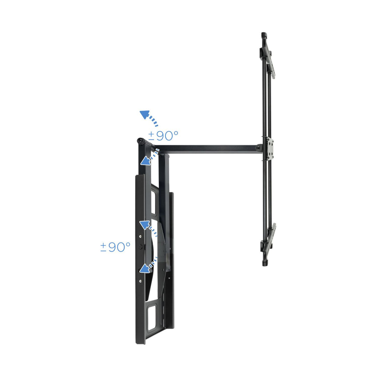 Soporte Pared TOOQ 43"-80" Gira/Inclina (LP4380XL-B)
