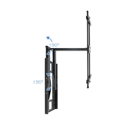 Soporte Pared TOOQ 43"-80" Gira/Inclina (LP4380XL-B)