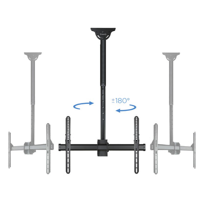 Soporte Techo TOOQ 37-70" Gira/Inclina (LPCE1170TSLI-B)