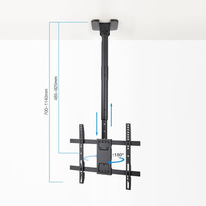 Soporte Techo TOOQ 32-75" Gira/Inclina (LPCE1175TSLI-B)