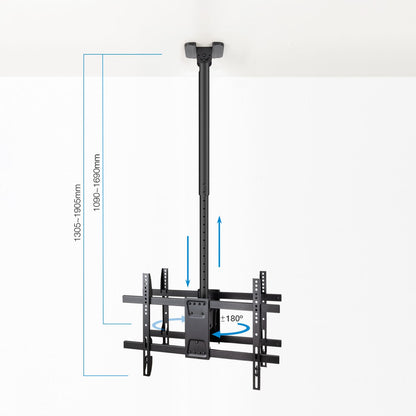 Soporte Techo TOOQ 43"-86" Gira/Inc (LPCE2286TSLI-XL-B)