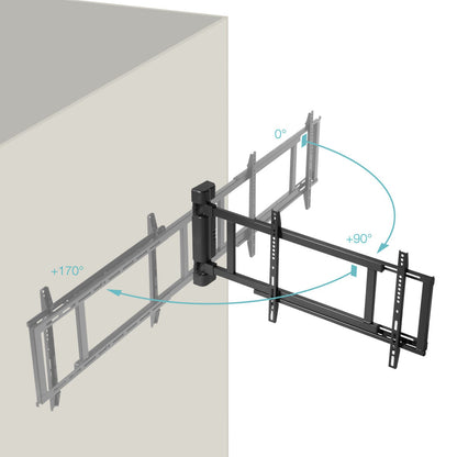 Soporte TooQ 32"-75" Eléctrico Giratorio (LPM4381XL-B)
