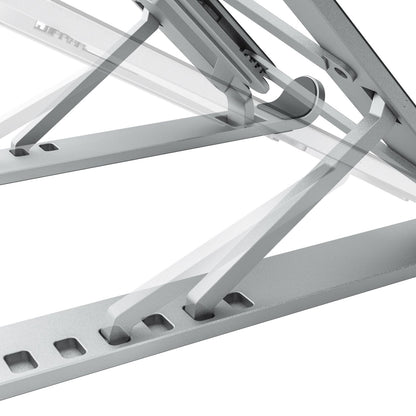 Soporte AISENS 10-15" Portatil/Tablet Plata (LPS1M-099)