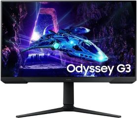 Monitor 27' Odyssey G3 Gaming 1920x1080 180Hz Va 1ms 250cd/m2 3000:1 16:9 HDMI 1xDisplayport Salida Mini Jack 3.5mm Angulo Vision H:178-V178 AMD Radeon Freesync Soporte Vesa 100x100 Pivotante Regulable Altura Dimensiones 618.2x520.6x234.2mm 4,4kg Color