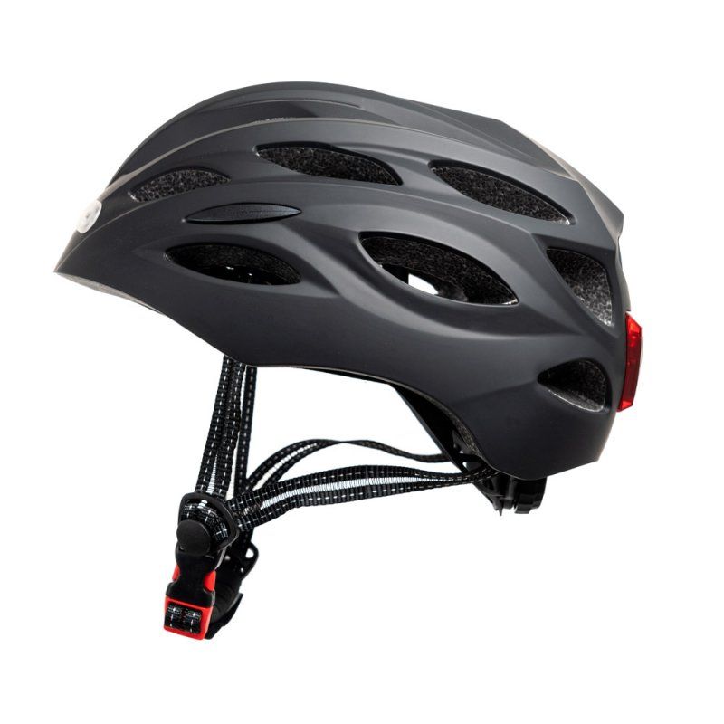 Casco Youin MTB LED Frontal/Trasera L Negro (MA1017)
