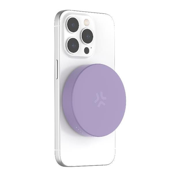 PowerBank Celly MagSafe Wireless Violeta (MAGPB3000VL)