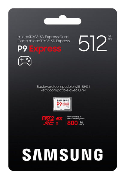 Samsung Micro SDXC P9 Express 512Gb (MB-MK512T/WW)