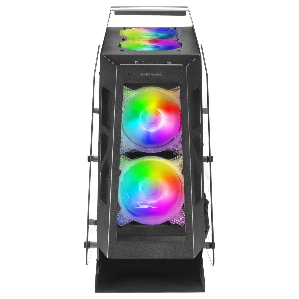 Caja Compacta Mars Gaming mATX Mini-ITX Negra (MC61)