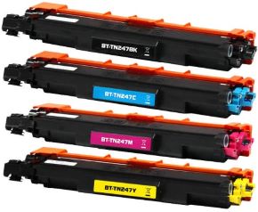 Toner compatible tn247 tn243 pack de cuatro colores