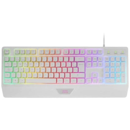 Pack Mars Gaming T+Ratón+Alfombrilla Blanco (MCP124WES)