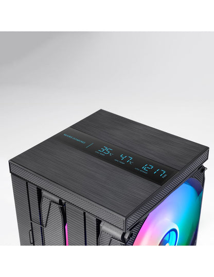 Ventilador CPU Mars Gaming 380W 2x120mm (MCPULCDPRO)