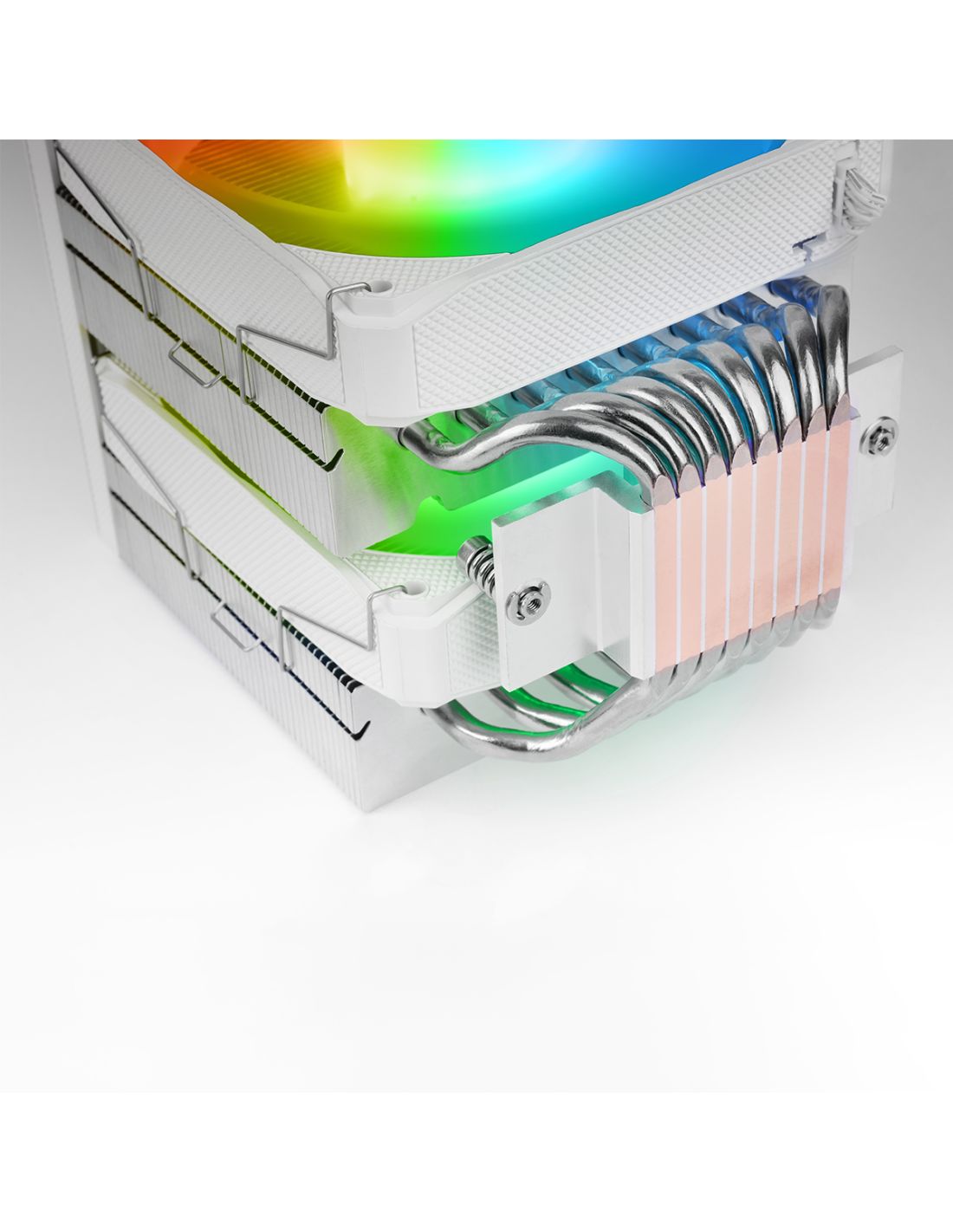 Ventilador Mars Gaming 2x120mm Blanco (MCPULCDPROW)