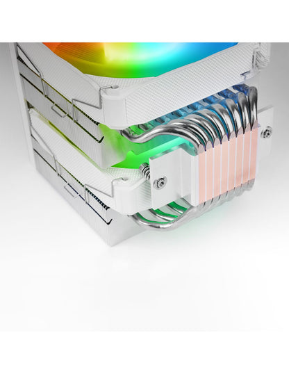 Ventilador Mars Gaming 2x120mm Blanco (MCPULCDPROW)