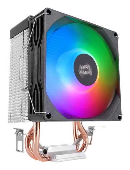 Ventilador CPU Mars Gaming FRGB 9cm Negro (MCPUX2)