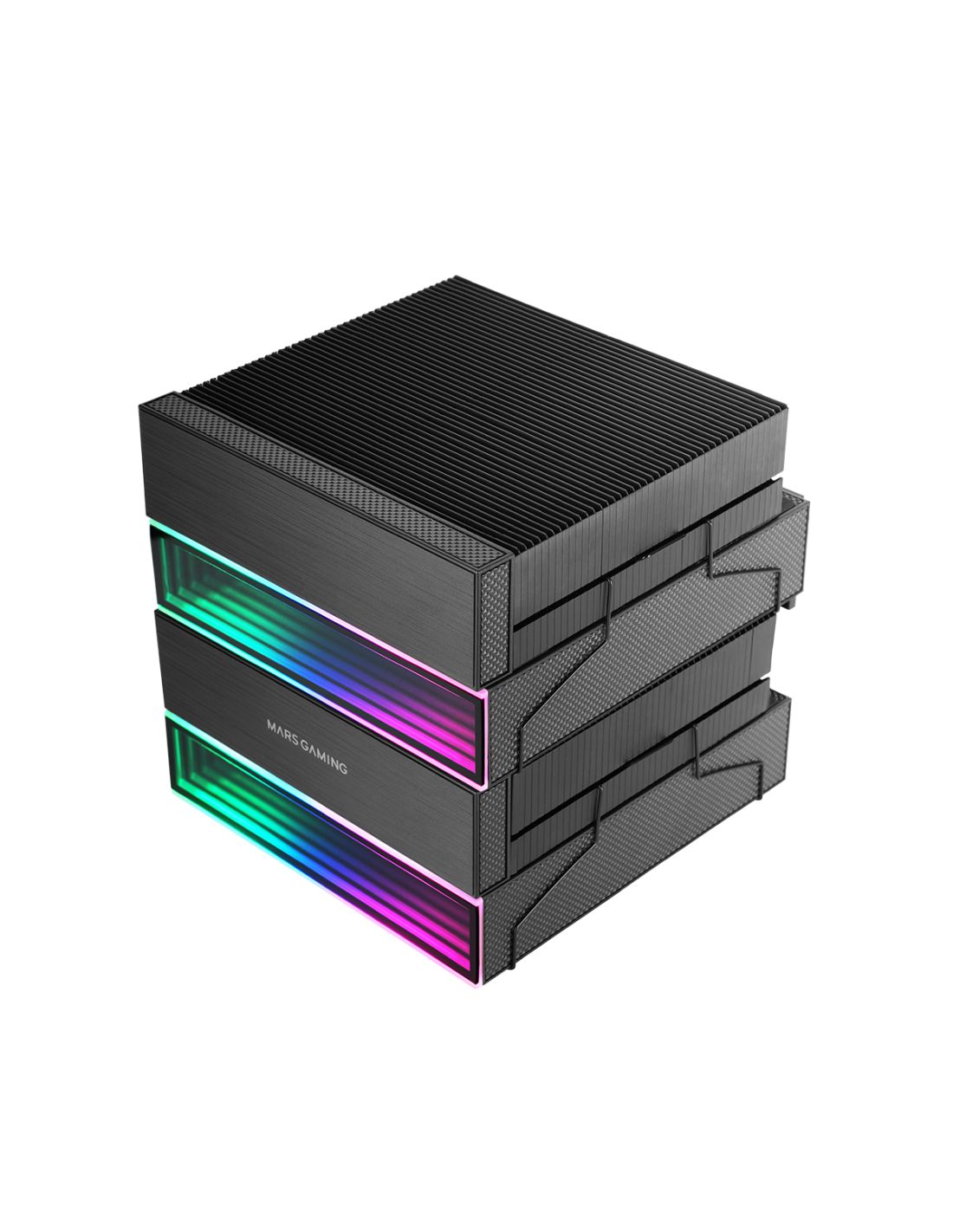 Ventilador CPU Mars Gaming ARGB 2x120mm