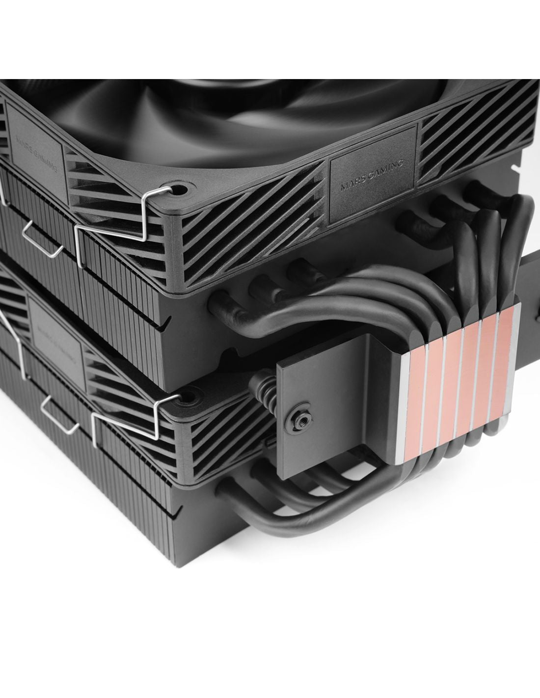 Ventilador CPU Mars Gaming 2x120mm Negro (MCPUX26PRO)