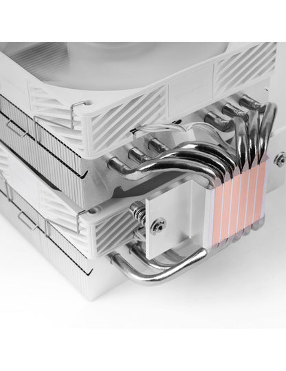 Ventilador CPU Mars Gaming 2x120mm Blanco (MCPUX26PROW)