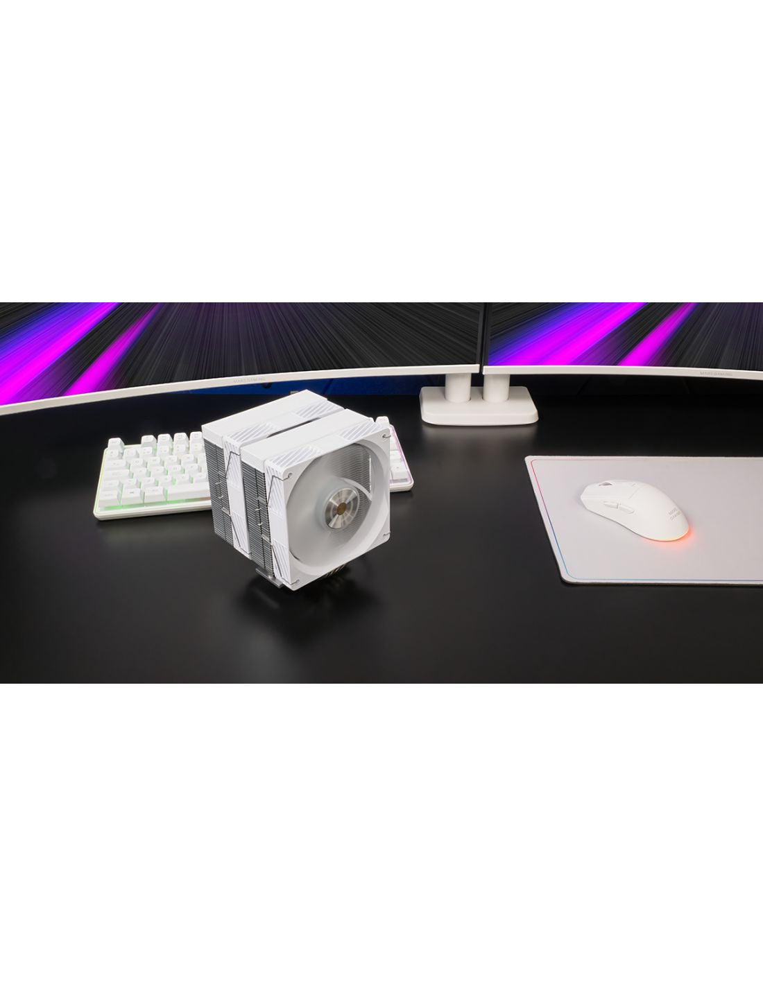 Ventilador CPU Mars Gaming 2x120mm Blanco (MCPUX26PROW)