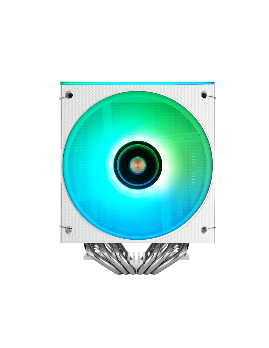 Ventilador CPU Mars Gaming ARGB 2x120m Blanco(MCPUX26W)