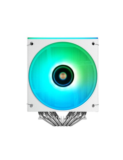 Ventilador CPU Mars Gaming ARGB 2x120m Blanco(MCPUX26W)