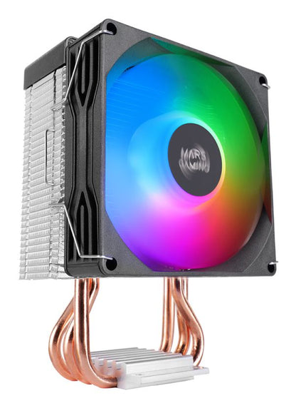 Ventilador CPU Mars Gaming FRGB 9cm Negro (MCPUX3)