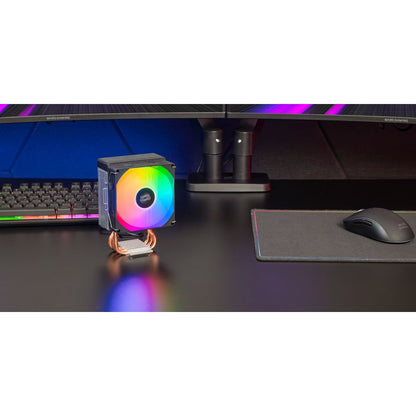 Ventilador CPU Mars Gaming FRGB 9cm Negro (MCPUX3)