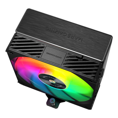 Ventilador Mars Gaming ARGB 120mm Negro (MCPUX5ARGB)