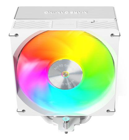 Ventilador Mars Gaming ARGB 120mm Blanco (MCPUX5ARGBW)