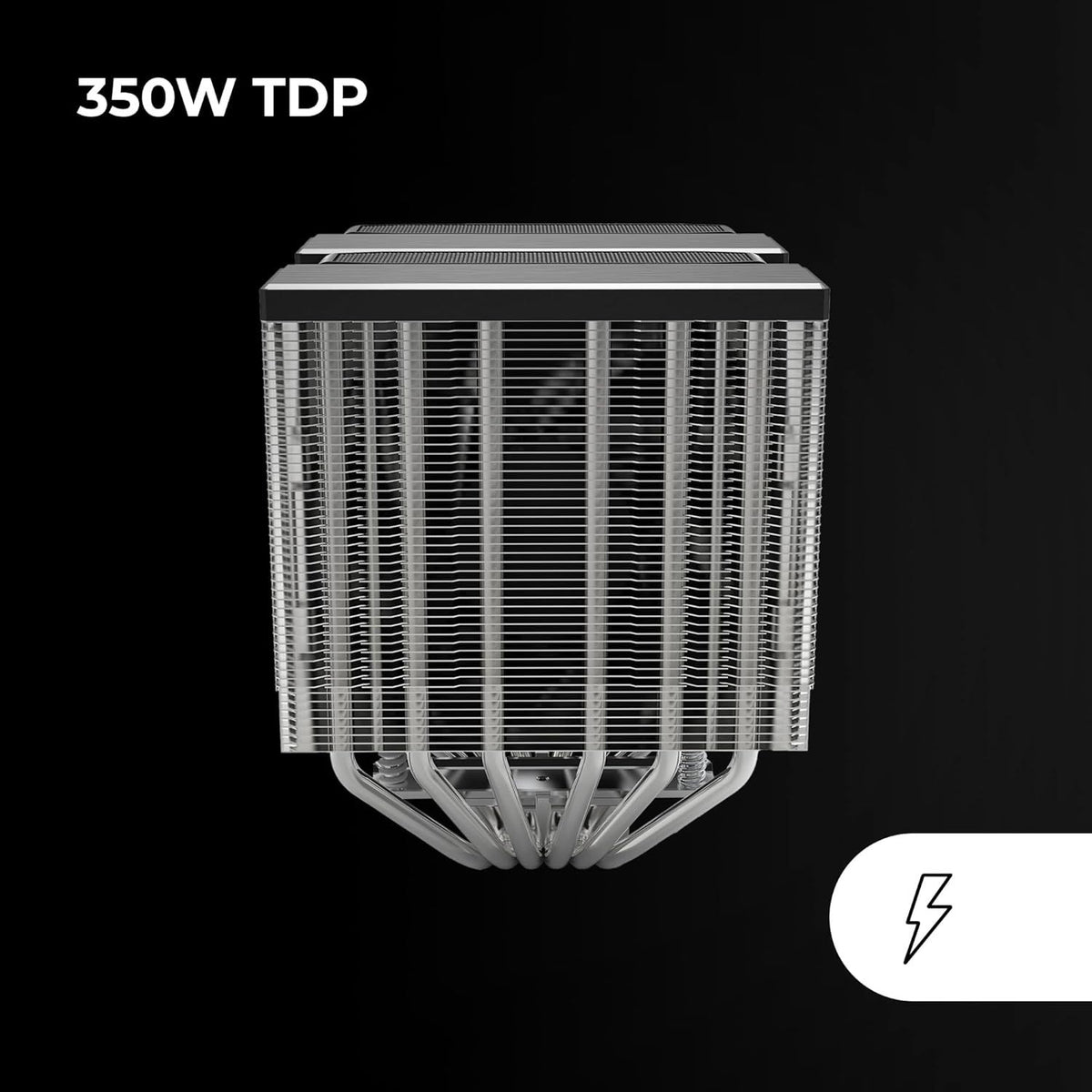Ventilador Mars Gaming ARGB PWM 2x120mm Negro (MCPUXU6)