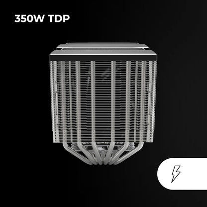 Ventilador Mars Gaming ARGB PWM 2x120mm Negro (MCPUXU6)