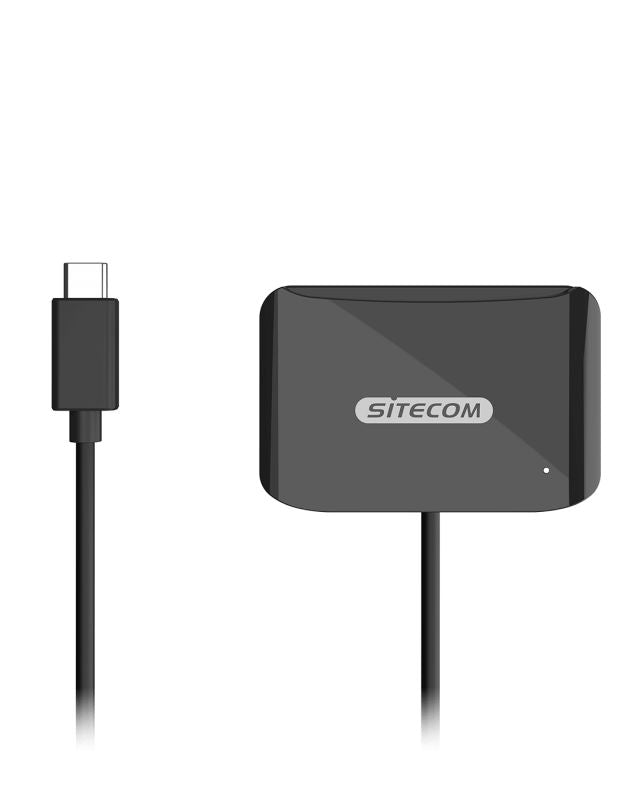 Lector Tarjetas Sitecom USB-C 2.0 60cm Negro (MD-1002)