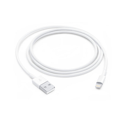 Cable Apple USB-A/M a Lightning/M 1m Blanco (MUQW3ZM/A)
