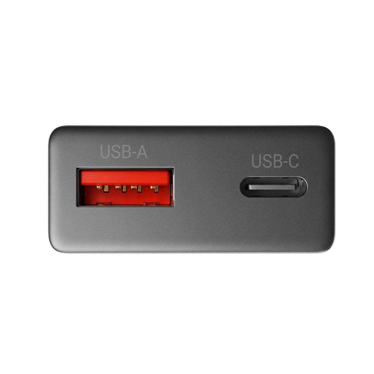 Cargador Pared Mars Gaming 30W USB-A/C Negro (MDGAN30)